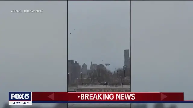 'Video thumbnail for VIDEO: Helicopter crashes into Hudson River; 6 killed'
