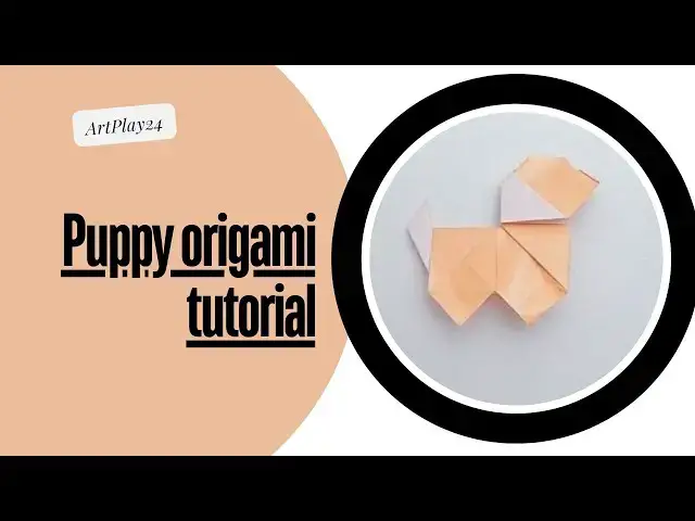 'Video thumbnail for Puppy origami tutorial'