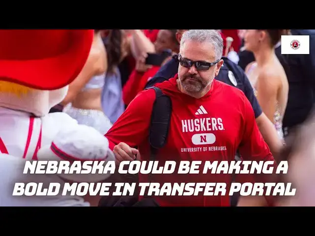 'Video thumbnail for Nebraska football trying to make a bold move in transfer portal with CharMar Brown'