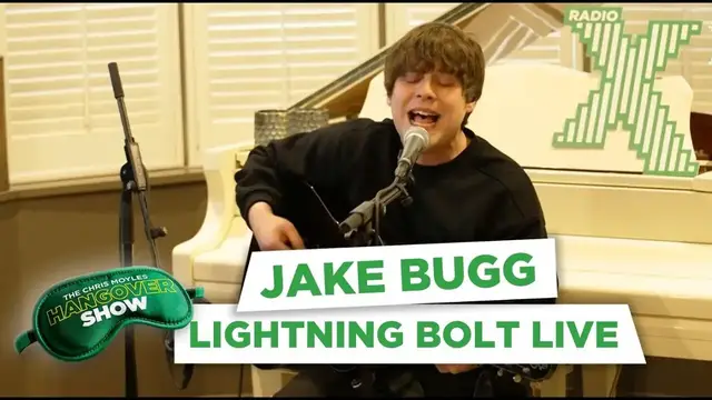 'Video thumbnail for Jake Bugg - Lightning Bolt (live on The Chris Moyles Morning After Show) | Radio X'