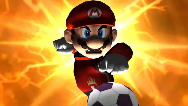 'Video thumbnail for Super Mario Strikers - Official Nintendo Switch 2 Online + Expansion Pack GameCube Trailer'