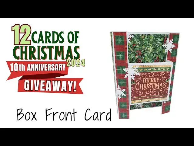 'Video thumbnail for 12 Cards of Christmas 2024 - Box Front Card'