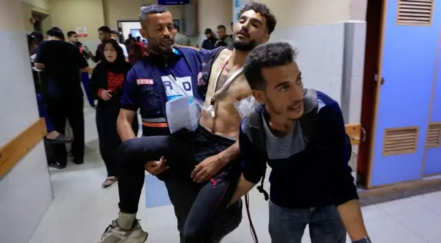 'Video thumbnail for Israeli attacks near US-backed GHF aid hubs in Gaza kill 31 and injure dozens'