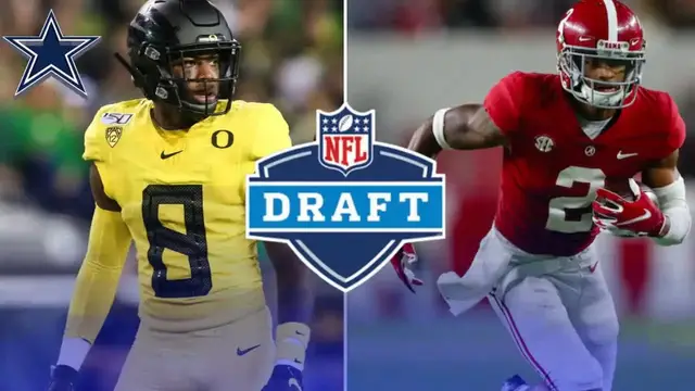 'Video thumbnail for law nation sports: dane brugler's dallas cowboys mock draft review: surtain, holland, tuipulotu'