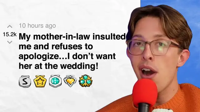 'Video thumbnail for My mother-in-law insulted me and refuses to apologize…I don’t want her at the wedding! | Reddit Stories'