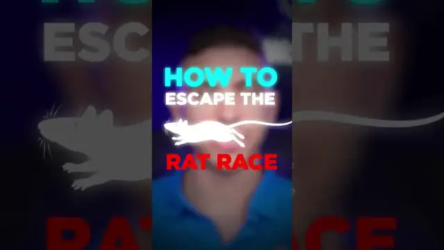 'Video thumbnail for How to Escape the Rat Race! #shorts'