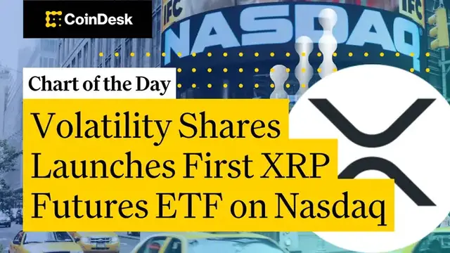 'Video thumbnail for Volatility Shares Launches First XRP Futures ETF on Nasdaq'