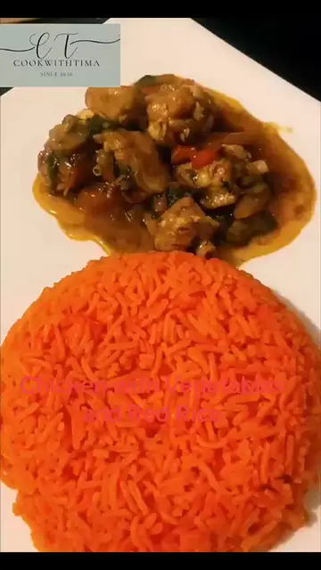 'Video thumbnail for Chicken & Red Rice with Veggie Sauce'