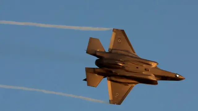 'Video thumbnail for Israeli military says struck 'dozens' of sites in Iran'