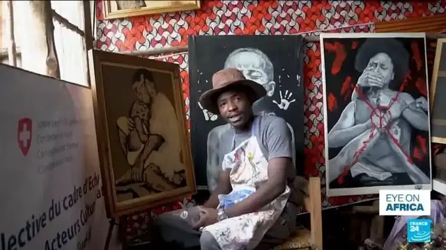 'Video thumbnail for As fighting rages in DR Congo, artistic resistance takes shape'