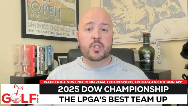 'Video thumbnail for The LPGA's best team up in the Dow Championship'