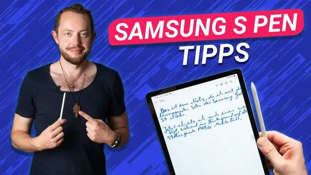 'Video thumbnail for Samsung Galaxy Tab S9: Alle S Pen Tipps und Tricks'