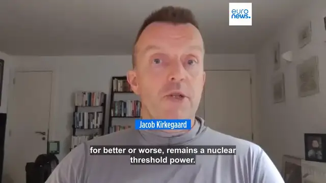 'Video thumbnail for Only regime change will stop Iran making a nuclear weapon, expert tells Euronews'