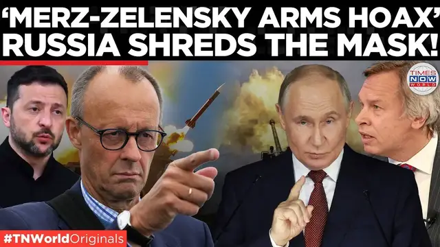 'Video thumbnail for Russia Warns of German Deception in Ukraine Arms Production Scheme! | Times Now World'