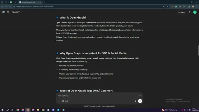 'Video thumbnail for What is Open Graph in SEO'