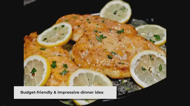 'Video thumbnail for Parmesan Crusted Chicken with Lemon Butter Sauce'