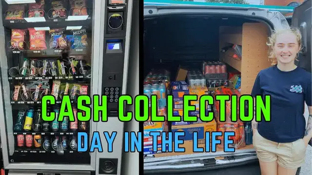 'Video thumbnail for Money Making Meg: vending machine cash collection fail! card payments save the day'