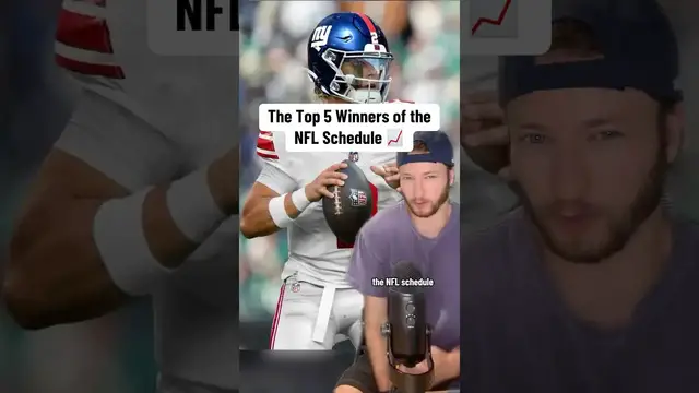 'Video thumbnail for (286) nfl 2025 schedule winners: giants, 49ers, buccaneers & aaron rodgers'