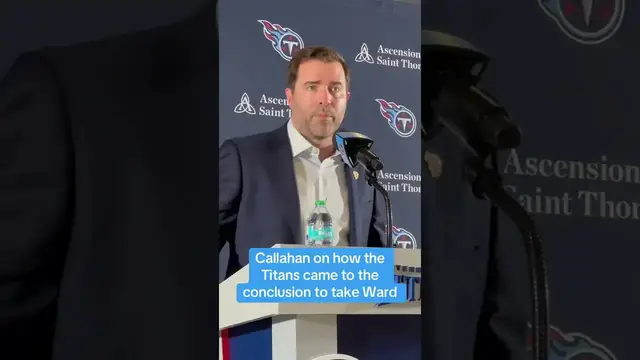 'Video thumbnail for (182) tennessee titans: callahan on drafting cam ward'