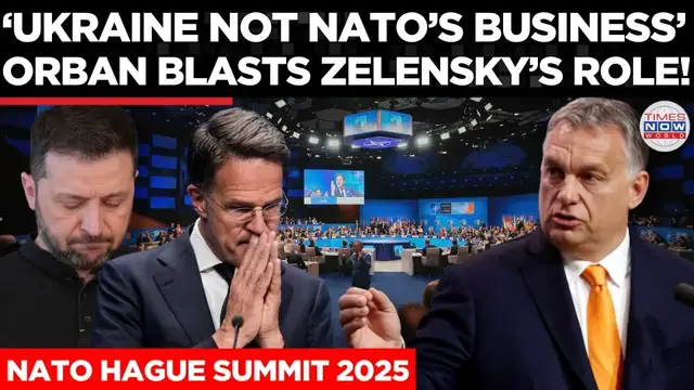 'Video thumbnail for ‘Enough With Ukraine!’ Orban Declares War-Tied Nations Don’t Belong in NATO or EU! | Times Now World'