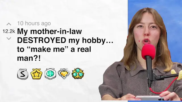 'Video thumbnail for My mother-in-law derailed my hobby… just to make me a "real man"?! - r/BORUpdates | Reddit Stories'