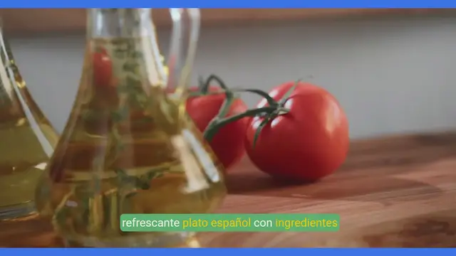 'Video thumbnail for Receta fácil de Gazpacho Andaluz'