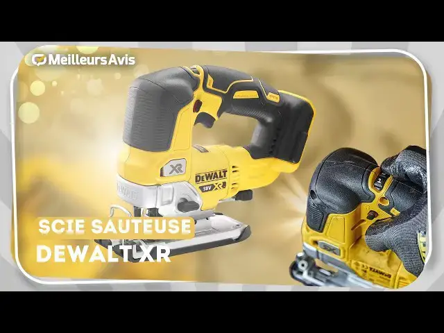'Video thumbnail for Travaillez avec précision grâce à la scie sauteuse DeWalt XR'