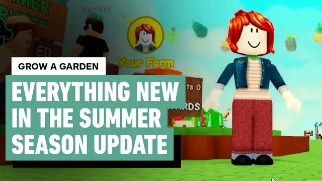 'Video thumbnail for Grow a Garden: Summer Update Breakdown! (New Crops, Pets, Events)'