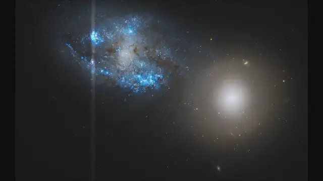 'Video thumbnail for galaxy sonification'
