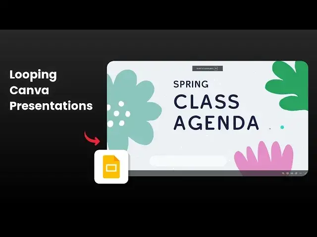 'Video thumbnail for How to Loop Canva Presentation'