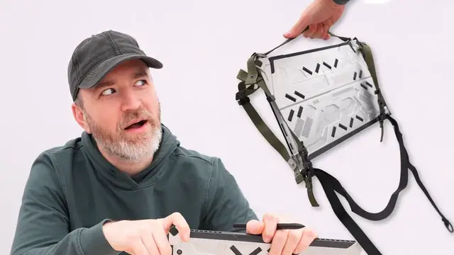'Video thumbnail for The Most Futuristic Laptop You "Wear"'