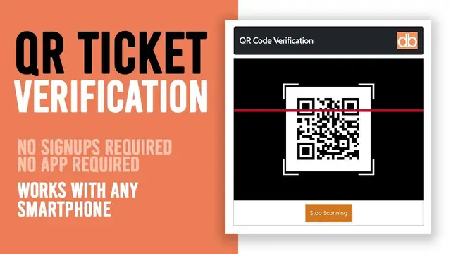 'Video thumbnail for QR Code Ticket Verification'