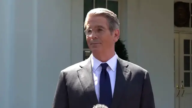 'Video thumbnail for Treasury Secretary says Trump's China tariffs will rise to 125% due to country's "insistence on escalation"'