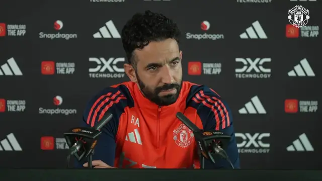 'Video thumbnail for Amorim refuses to discuss future of Fernandes and Garnacho'