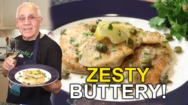 'Video thumbnail for Chicken Piccata – Bright, Buttery & Ready in 30 Minutes!'