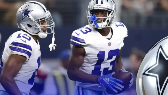 'Video thumbnail for law nation sports: dallas cowboys' amari cooper & michael gallup trade rumors breakdown'
