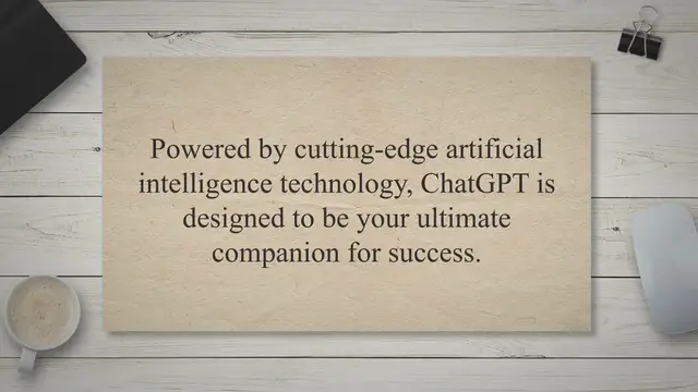 'Video thumbnail for Unleash Your Productivity and Creativity with ChatGPT: The Ultimate AI Assistant for Success'