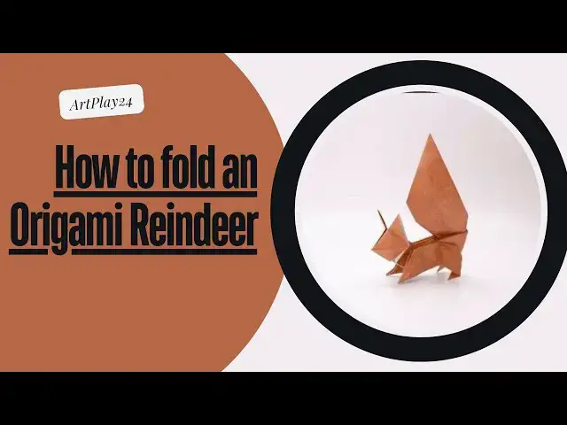 'Video thumbnail for Super detailed squirrel origami tutorial'