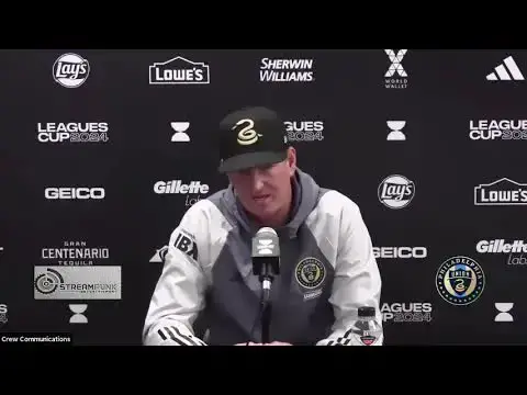 'Video thumbnail for stream punk soccer: jim curtin's postgame analysis: union's 3-1 leagues cup semifinal loss to columbus crew'