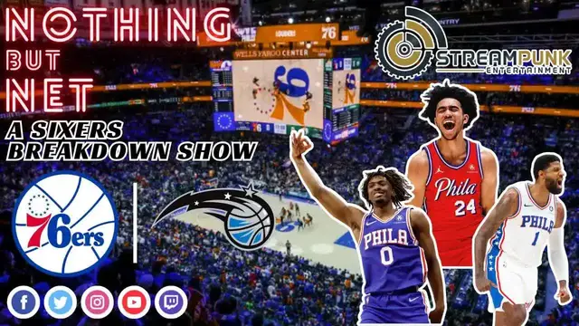 'Video thumbnail for stream punk sports: sixers vs magic postgame show | nba highlights & analysis'