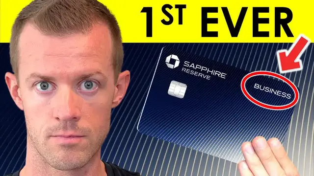 'Video thumbnail for FIRST EVER Chase Sapphire Reserve BUSINESS Card (First Look )'