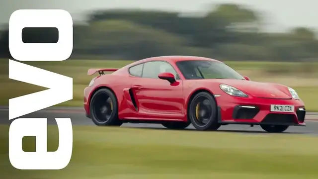 'Video thumbnail for Porsche Cayman GT4 | evo Hot Lap'