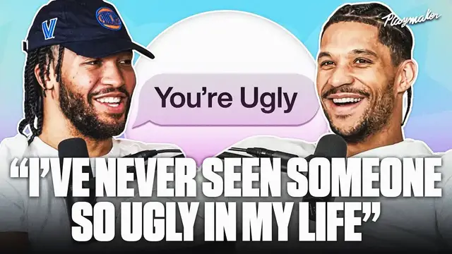 'Video thumbnail for Jalen Brunson & Josh Hart Read Their WILD Playoff DMs From Fans…'