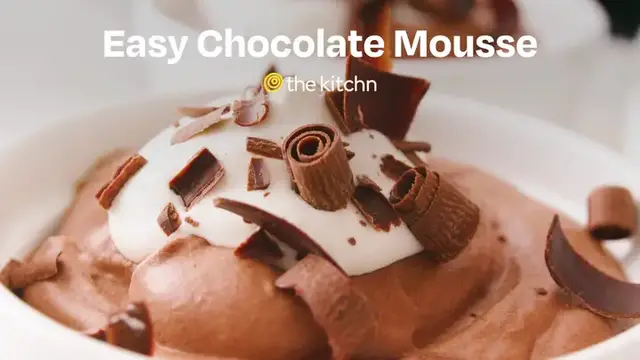 'Video thumbnail for Easy Chocolate Mousse'