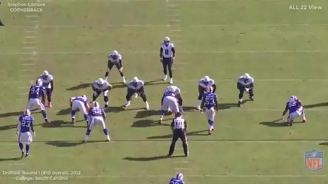 'Video thumbnail for law nation sports: stephon gilmore all-22 film breakdown: should the cowboys trade for him?'