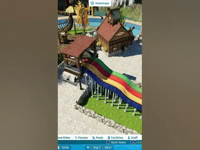 'Video thumbnail for Planet Coaster 2 Tropical Waterpark Walking In First Person'