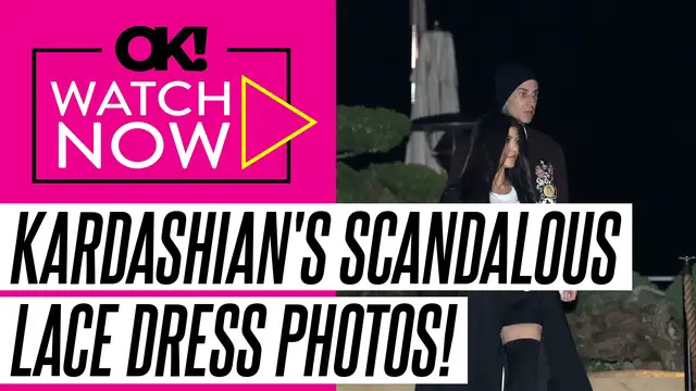 'Video thumbnail for Kourtney Kardashian Almost Exposes Her Butt in Scandalous Black Lace Dress: Photos'