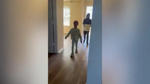'Video thumbnail for Kids Who Thought They Were Visiting Mom's Friend's House Get Surprised With New Home'