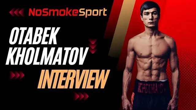 'Video thumbnail for "This Is An Easier Fight Than Ward" Otabek Kholmatov Vows To Knock Leigh Wood Out Inside 4 Rounds!!!'