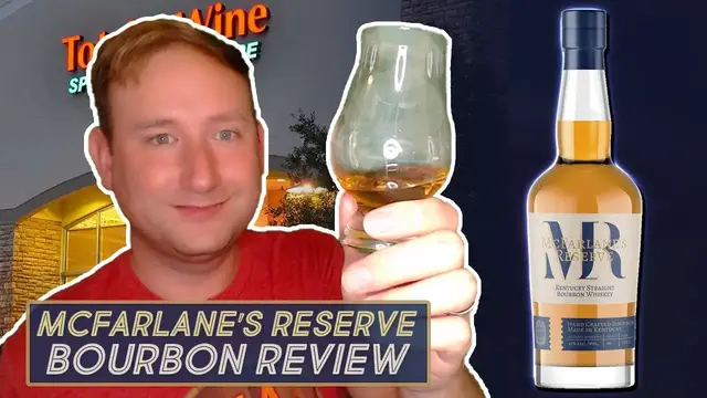 'Video thumbnail for McFarlane's Reserve Bourbon Review - Total Wine's Newest 'Spirits Direct' Whiskey'